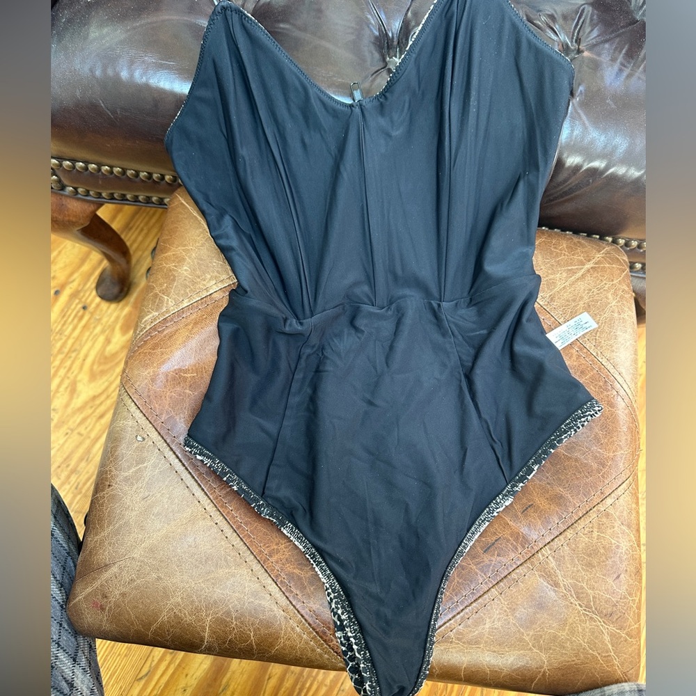 Fleur du Mal Black one piece swimsuit - Picture 5 of 6